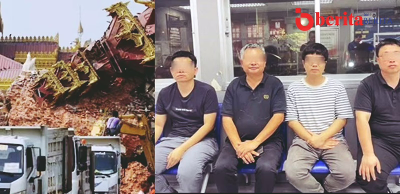 Skandal Pasca Gempa Myanmar: Empat Pria Cina Ditangkap di Bangkok, Diduga Kuasai Informasi Sensitif Proyek Maut!