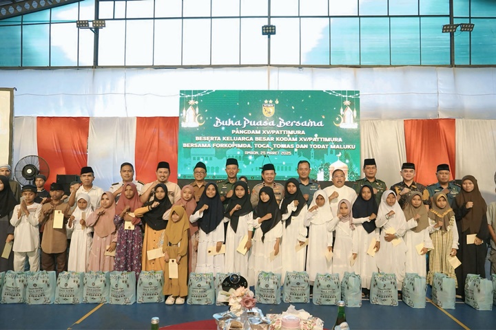 Maluku Harmoni Ramadan: Kebersamaan Wakapolda, Pangdam, dan Tokoh Masyarakat Ciptakan Kedamaian