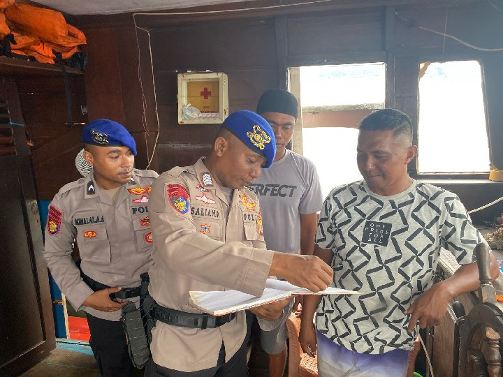 Keselamatan Nomor Satu: Polairud Maluku Sikat Habis Kapal Tak Laik Mudik Lebaran!