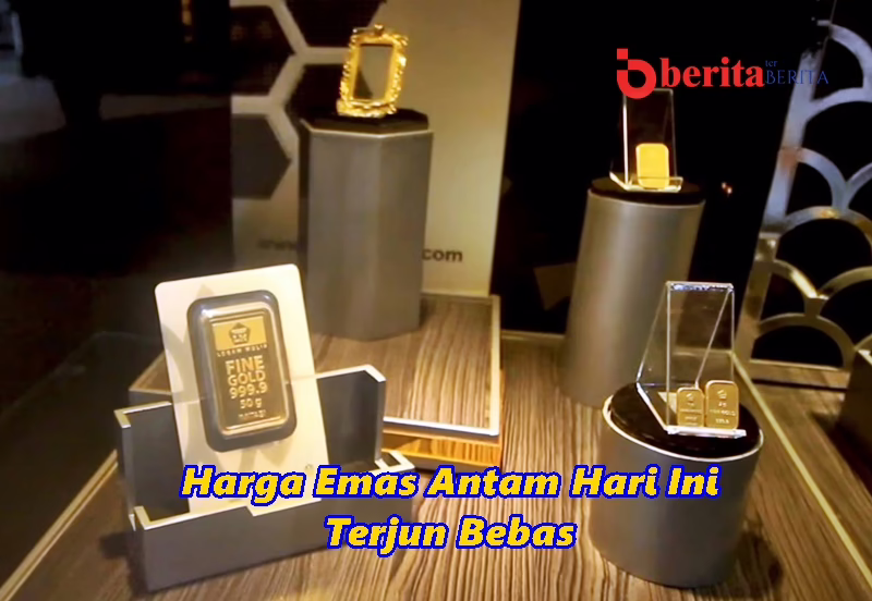 Harga Emas Antam Hari Ini Terjun Bebas! Rp 38.000 Per Gram Lenyap, Ada Apa Gerangan?