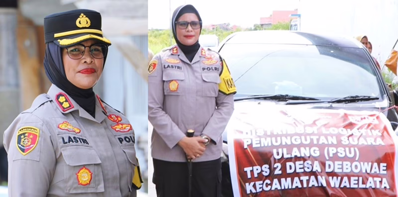 AKBP Sulastri Sukidjang Jamin Keamanan PSU Debowae Besok! Masyarakat Diimbau Gunakan Hak Pilih dengan Tertib