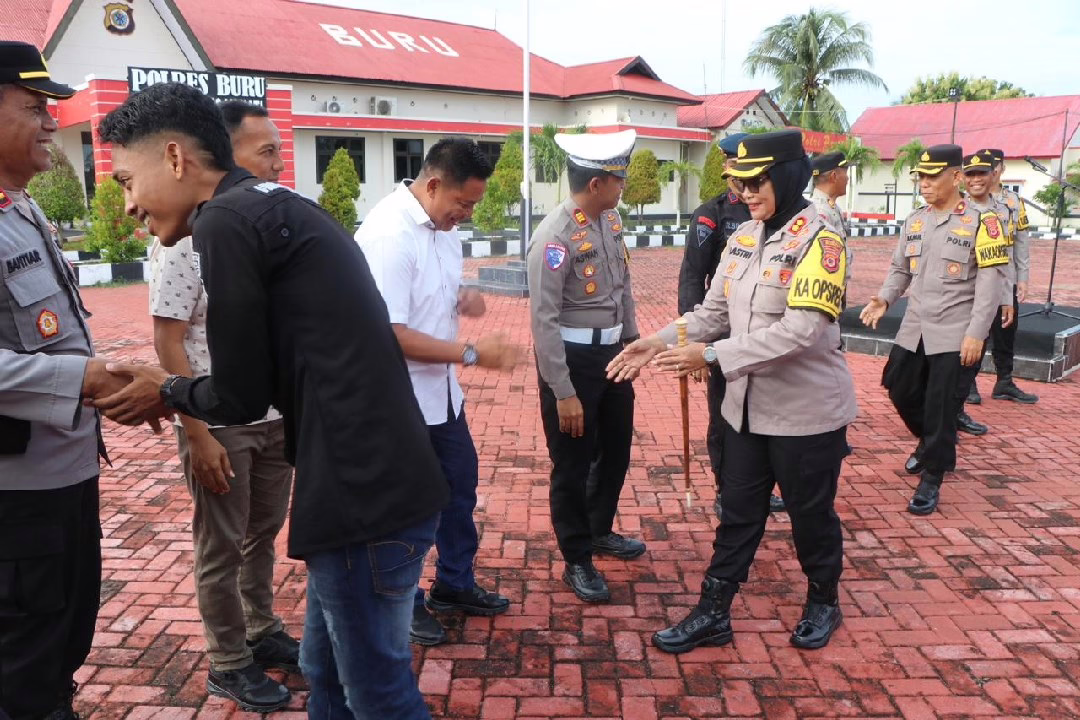 Usai Lebaran, Kapolres Buru Langsung Kumpulkan Pasukan! Ada Agenda Penting yang Dibahas, Apa Itu?
