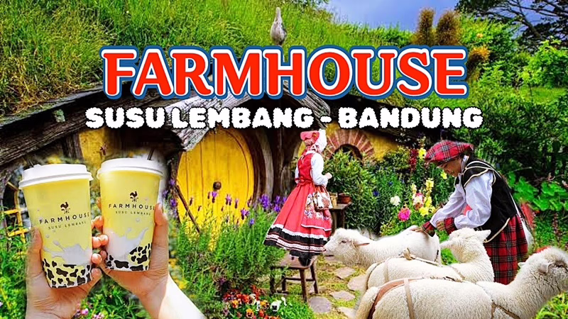 Farm House Lembang 2025: Berfoto Ala Eropa dan Bertemu Hewan Ternak yang Menggemaskan, Harga Tiket dan Pengalaman Terbaru!