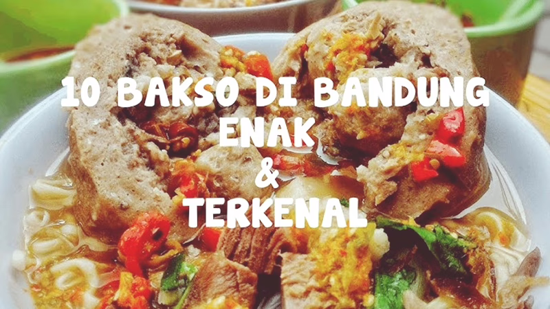 Lebaran di Bandung? Jangan Lewatkan 3 Bakso Rusuk Paling Menggugah Selera yang Wajib Dicoba!