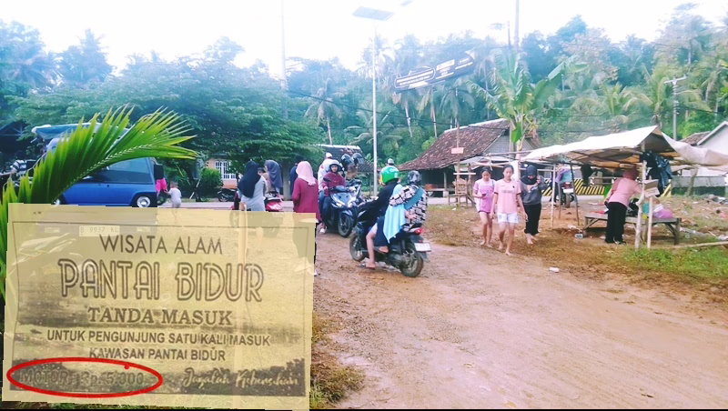 Investigasi Tiket Bodong di Pantai Cihara Lebak! Benarkah Ada Pembiaran dari Pengelola Wisata?