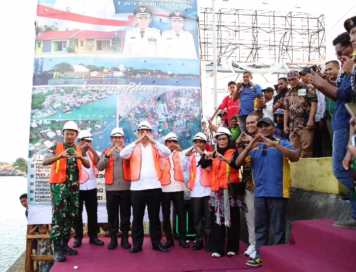 Kapolda Maluku Apresiasi Program Pembangunan Pemkot Tual, Siap Kawal Kamtibmas