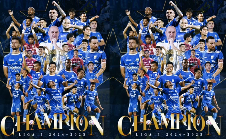 Persib Bandung Sah Juara Liga 1! Kunci Gelar Ada di Drama Kediri!