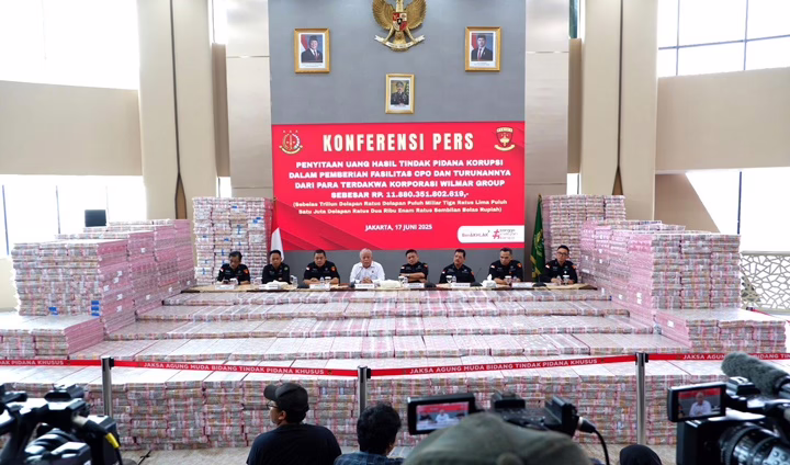 Pecah Rekor Sejarah, Kejagung Sita Rp11,8 Triliun dari Grup Wilmar Terkait Korupsi CPO